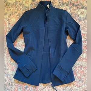 Lululemon Define Jacket Luon, size 6, mineral blue
